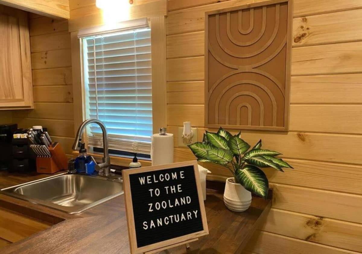 Serene 1Br Cabin Near Nc Z00 With Loft & Waterview アッシュボーロ エクステリア 写真